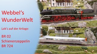 Webbels Wunderwelt  Neuheiten 2021 T2 BR 02 0314 Schienenzeppelin amp IndusiMesswagen BR 724 [upl. by Howie]