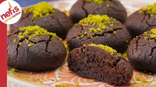 BROWNIE TADINDA 🤤 KAKAOLU ISLAK KURABİYE TARİFİ [upl. by Anitsahs]