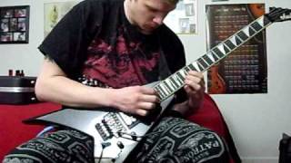 smooth Fast metal sweep picking solo [upl. by Grubb]