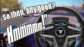 Thrustmaster T248  1st impression Talk and Drive Some stuff you need to know [upl. by Arehc]