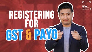 Registering GST amp PAYG  Website WALKTHROUGH [upl. by Yaresed]