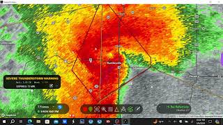 The Bartlesville Oklahoma Tornado as it Happened May 6 2024 [upl. by Mattland251]