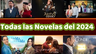 Todas las Novelas del 2024 [upl. by Notrom]