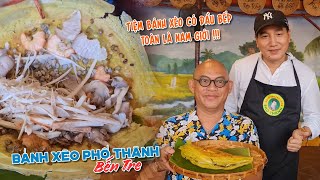 Ông chủ quán Bánh Xèo Phố Thành pha nước mắm ngon quá khiến Mi Ri uống luôn cả ly cối [upl. by Gavin880]