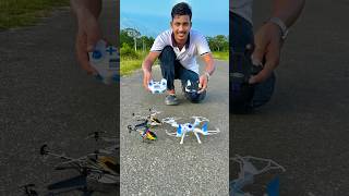 Remote control 2 Helicopter VS 1 RC Drone [upl. by Lemrahs]