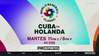 El debut de Cuba Clásico Mundial de Béisbol [upl. by Egdirdle]