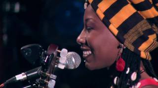 Fatoumata Diawara  Clandestin live at Bataclan Paris [upl. by Alyl920]