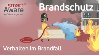 Brandschutz Verhalten im Brandfall  Pflichtunterweisungen Pflege  Fortbildung Pflege  smartAware [upl. by Wiley]