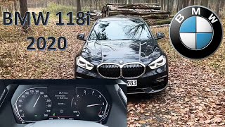 BMW 118i F40 2020 136PS Acceleration Autobahn Top Speed [upl. by Lirva]