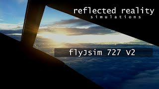 FlyJSim 727 V2 EINN Departure XPlane [upl. by Chari]