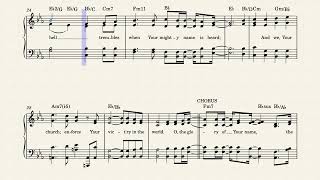 Victors Crown Key of Eb with Chords by Rob Packer 1982 [upl. by Yhtuv]