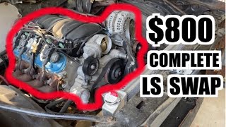 The BEST Way To Do A CHEAP LS Swap [upl. by Seiber]