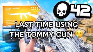 LAST TIME USING THE BEST TOMMY GUN CLASS SETUP on REBIRTH ISLAND Vanguard Warzone [upl. by Sheelagh]