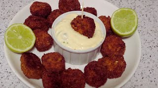 Fried Cauliflower Bites [upl. by Hoyt]