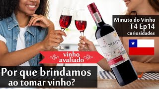 Minuto do Vinho  Por que brindamos ao tomar vinho  Temp4 Ep14  Curiosidades [upl. by Enyak]