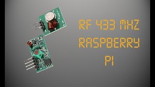 RF 433 MHZ Raspberry Pi [upl. by Einnaf]