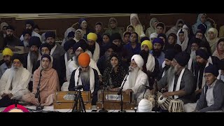 Giani Gurdev Singh Ji  2024 July Fremont CA Samagam  Rainsbaee Kirtan [upl. by Kania255]