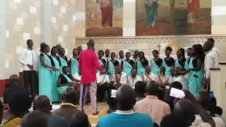 ENTEBBE CHOIR VICARIATE MUSIC FESTIVAL AT POKEA SEMINARY [upl. by Hiamerej]