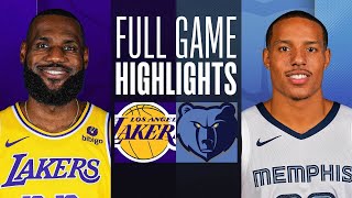 LAKERS at GRIZZLIES  FULL GAME HIGHLIGHTS  March 27 2024 [upl. by Brindle]