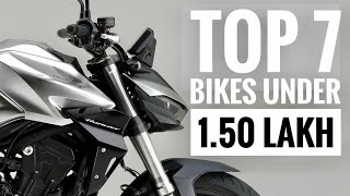 Top 7 Best Bikes in India 2024 Under 150 Lakh OnRoad Price [upl. by Yrrap]