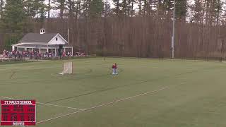 St Pauls School vs Pingree Boys Varsity Lacrosse [upl. by Eerized33]