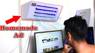 How to make MINI Split Air Conditioner at home [upl. by Christyna]