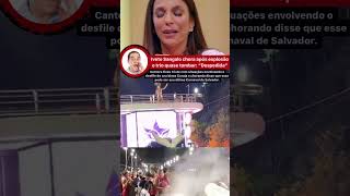 IVETE SANGALO CHORA APÓS EXPLOSÃO E TRIO QUASE TOMBAR E FALA SOBRE DESPEDIDA DO CARNAVAL I shorts [upl. by Adnarram]