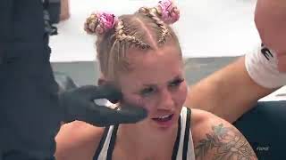 zusje vs dagmara MMA fight [upl. by Ahsilrac]