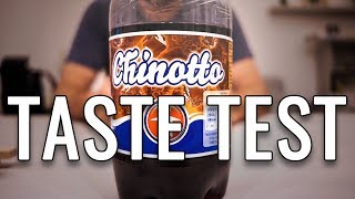 Americans Try Italian Soda  Chinotto Taste Test [upl. by Ogram]