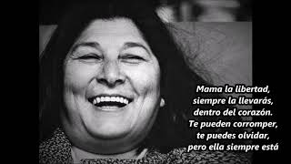 Mercedes Sosa  Inconsciente colectivo  de Charly García  con letra [upl. by Anitrak]