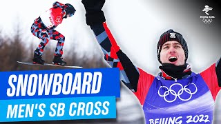 Snowboard  Mens Snowboard Cross Final  Full Replay  Beijing2022 [upl. by Castor]