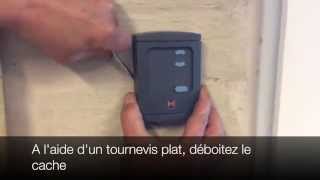 Changer la pile du bouton poussoir FIT 2 [upl. by Angadreme]