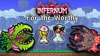 Terraria Veterans vs Infernum FOR THE WORTHY Plantera First Time 3 [upl. by Nojed]