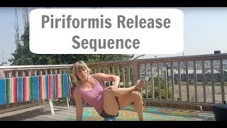 How to Relieve Lower Back hip and Buttock Pain Piriformis Release Sequence [upl. by Chipman719]