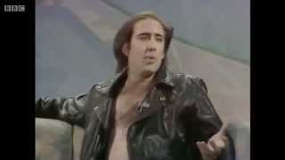 Nicolas Cage Interview on Wogan 1990 [upl. by Enobe]