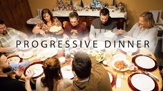 Extended Family Progressive Dinner  Christmas Tradition [upl. by Tania650]