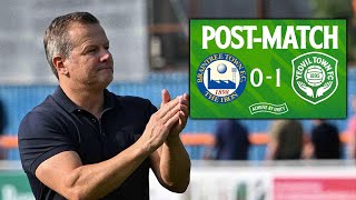 PostMatch  Mark Cooper  Braintree Town [upl. by Corabella]