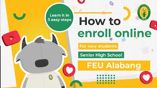 TAMbayanTV​​ How to Enroll Online in FEU Alabang for new students in Senior High [upl. by Georgeta]