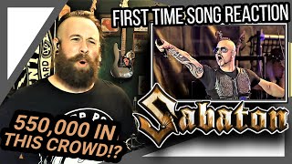 ROADIE REACTIONS  quotSabaton  Ghost Division Livequot  FIRST TIME SONG REACTION [upl. by Sands]