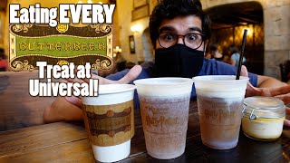 EVERY Butterbeer Item at Universal RANKED New Snacks amp New Surprises [upl. by Bettzel]