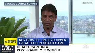 Novartis CEO on the development of AI tech in health care [upl. by Oswald560]