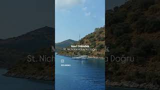 St Nicholas Adası Ölüdeniz Mavi Yolculuk ⛵ ölüdeniz fethiye travel sailing [upl. by Jeremie]