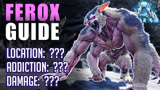 FEROX  SHAPESHIFTER GUIDE Cave Location Addiction Buff amp More  Ark Genesis [upl. by Yllaw]