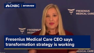 Fresenius Medical Care CEO says strategy is working as company delivers on transformation efforts [upl. by Ees]