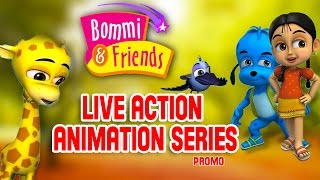 Bommi amp Friends  Live Action Animation Series  Tamil Promo [upl. by Neenad]