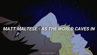 Matt Maltese  As The World Caves In Sub Español [upl. by Asereht]