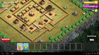 Clash of Clans M is for Mortar Guide amp 3 Star Walkthrough [upl. by Marika]