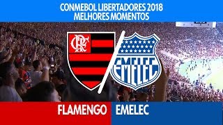 Melhores Momentos  Flamengo 2 x 0 Emelec  Libertadores  16052018 [upl. by Hawker896]