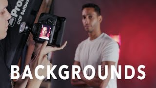 3 Ways to Light Your Photography Background  Background Light Color [upl. by Atteram]