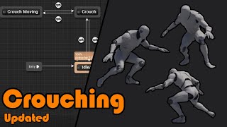 How To Crouch  With Animations  Unreal Engine Tutorial [upl. by Ernesto]